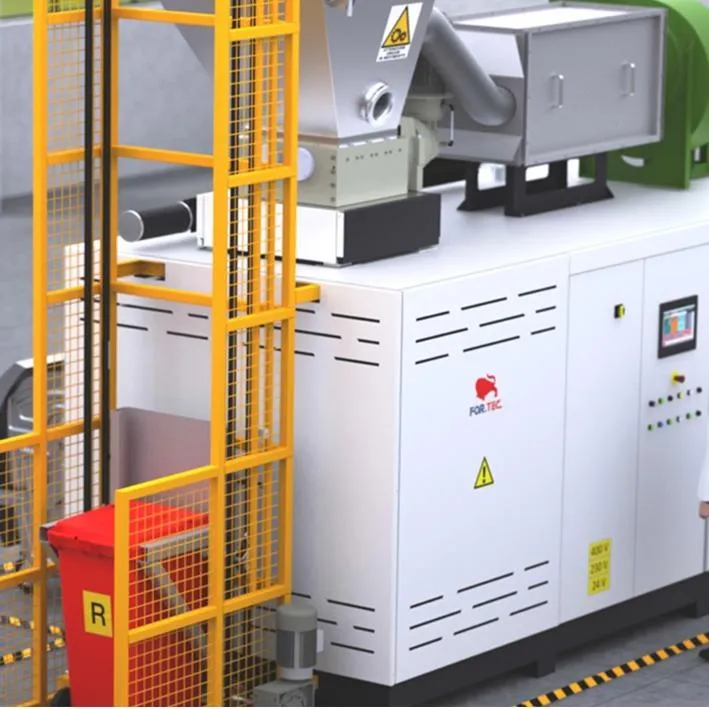 Hospital waste sterilizer mod. HOWAS