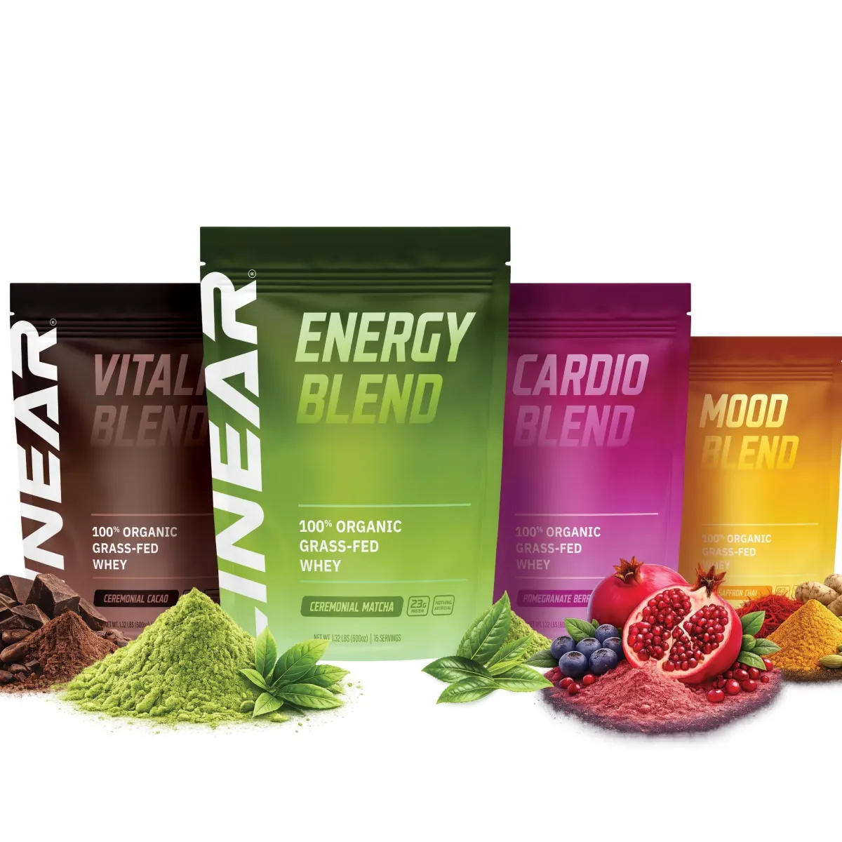 Linear Redefines Protein Powders with New Functional Blends Powered by Grass-Fed Organic Whey