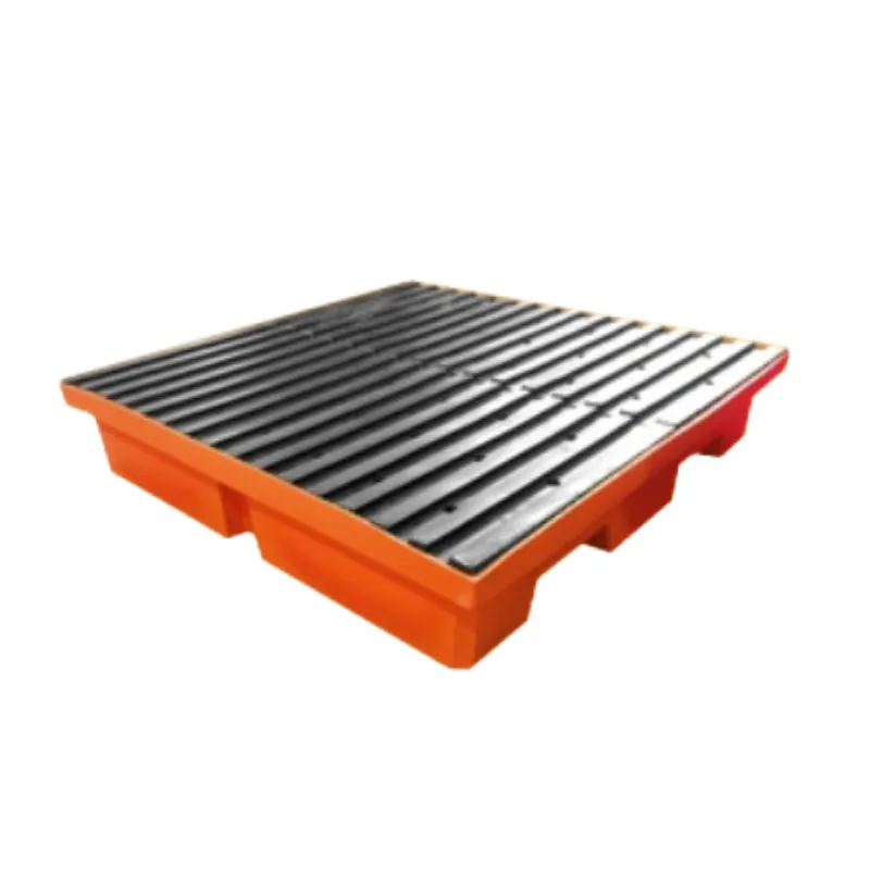 PALLET DE CONTENÇÃO – 310 LITROS – 1270x1270x245 – 4 TAMBORES