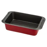 Assadeira e Travessa de Alumínio Antiaderente 23x15 Vermelha