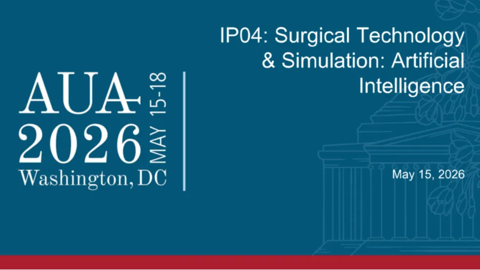 IP04: Surgical Technology & Simulation: Artificial Intelligence