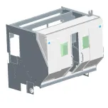 Casing package for machine