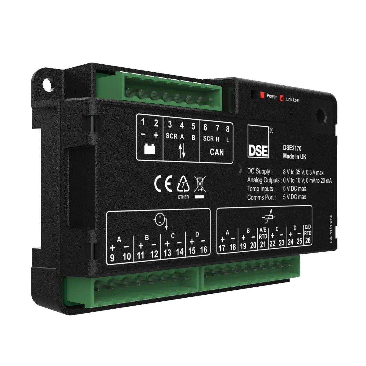 MODULO EXPANSÃO I/O - DSE2170