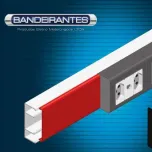 Canaletas tipo rodapé em alumínio