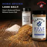 Cleve's Gourmet Gulf Coast Citrus and Herb Kick, Seafood Seasoning for Grilling & Cooking