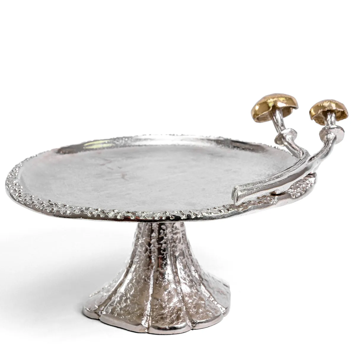 BASE DE METAL COM COGUMELOS G