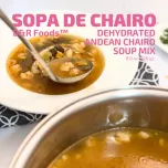 Authentic Andean Dehydrated Soups – High-Demand, Shelf-Stable, Built for Volume.