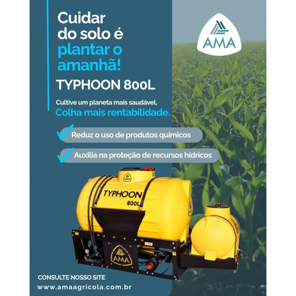 PULVERIZADOR DE SULCO DE PLANTIO