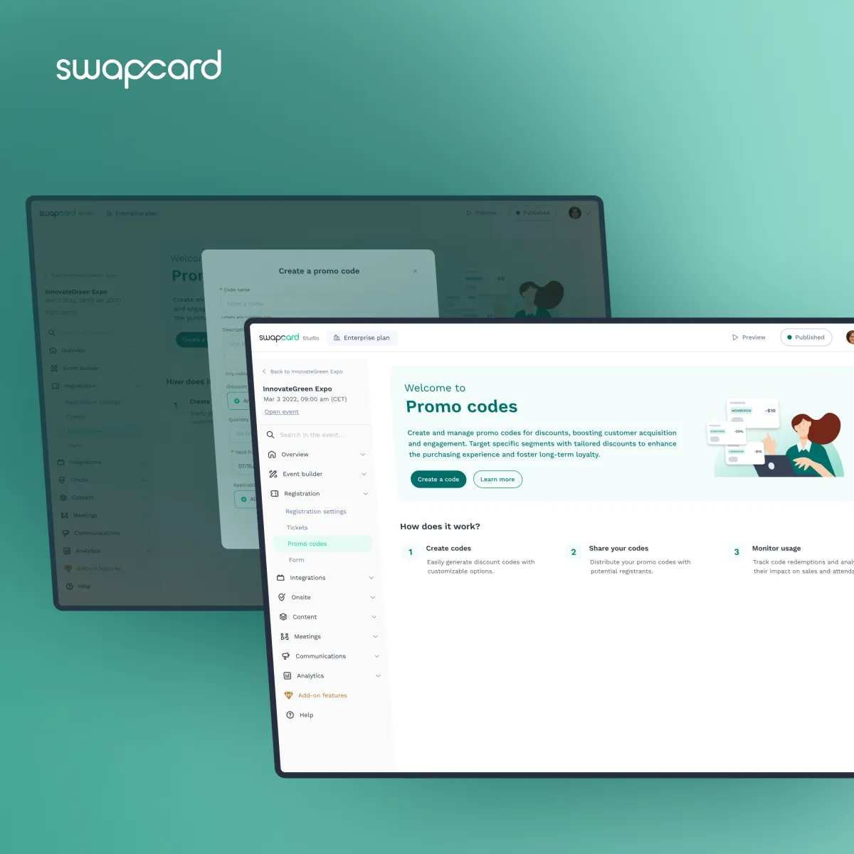 Swapcard Introduces Promo Codes to Streamline Event Registration for Associations & Exhibitions