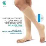 Medical Compression Stockings - Class 1, Class 2, Class 3 - Knee length