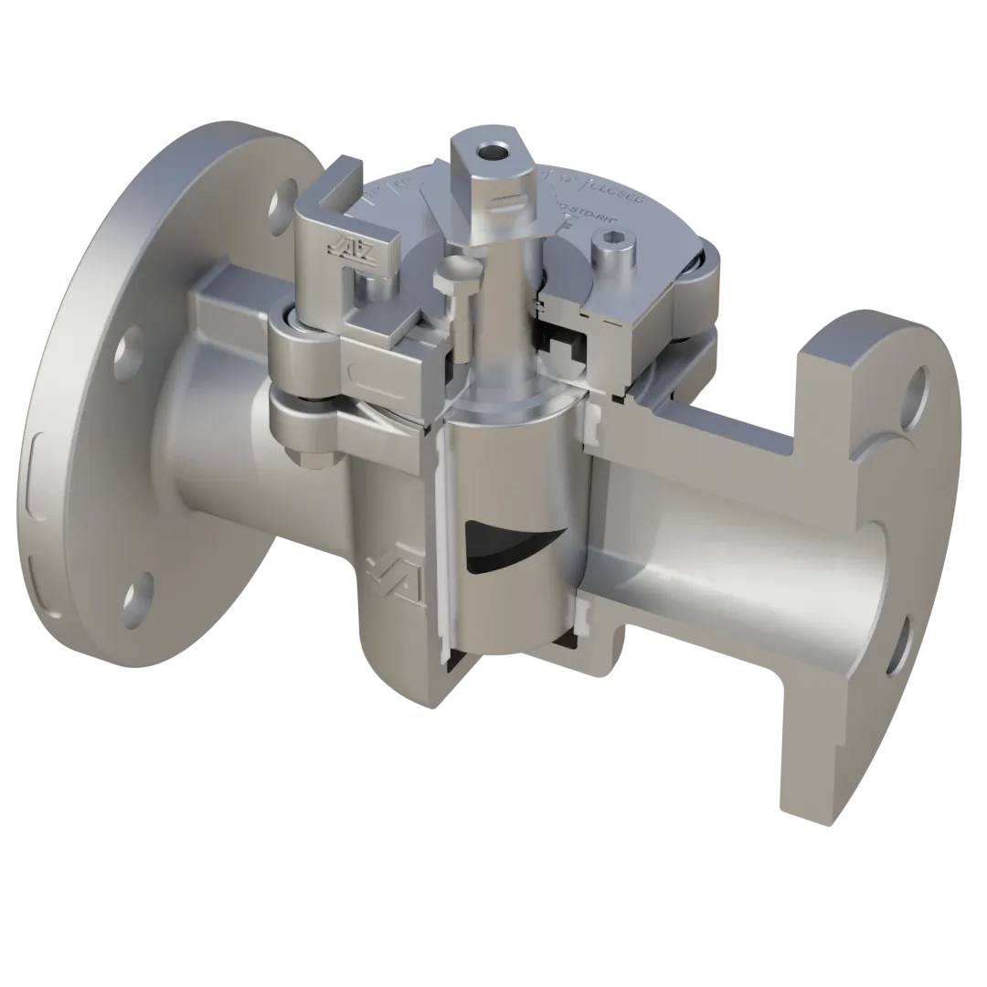 Válvula Macho para Controle