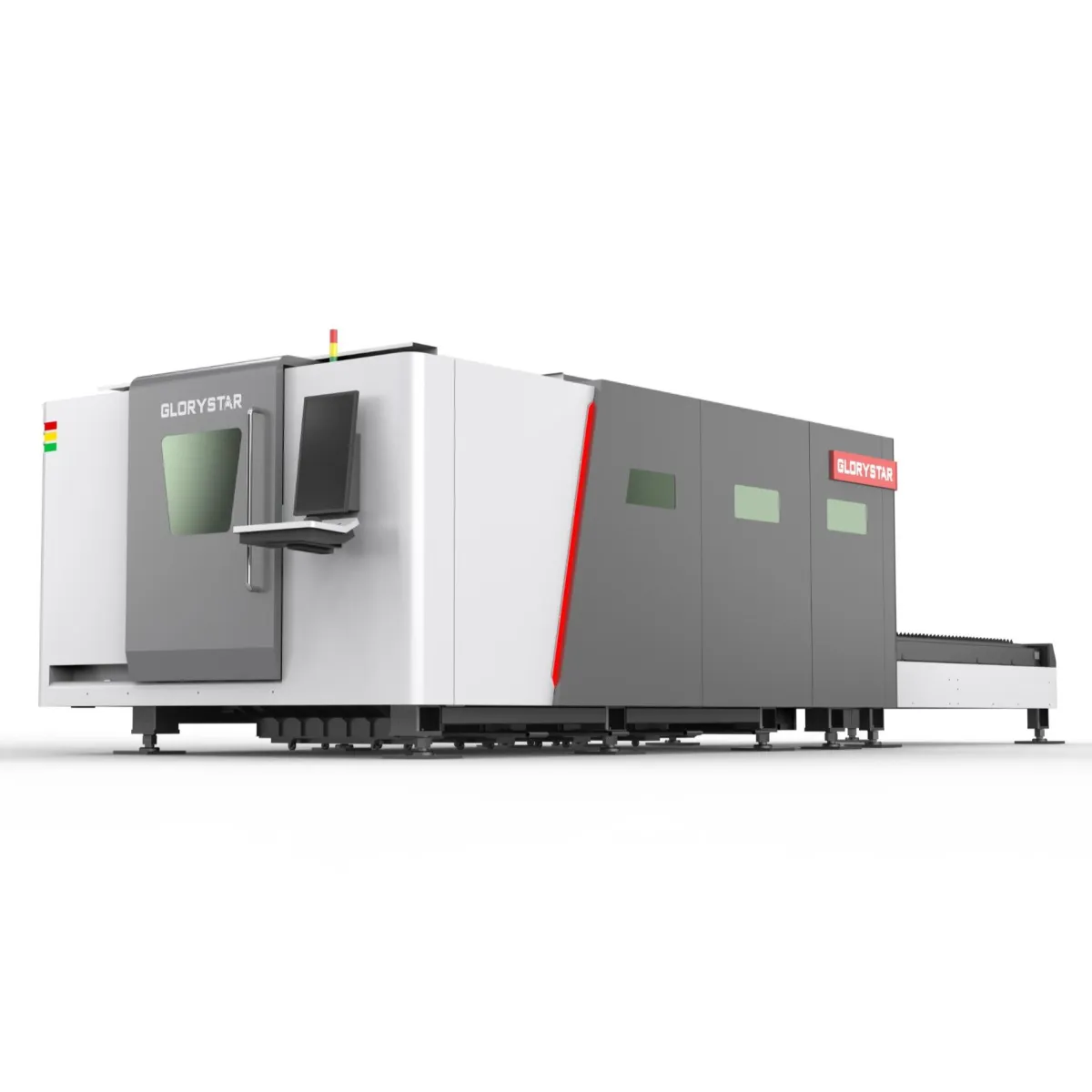 Série GS-CE | Máquina de Corte a Laser de Fibra com Troca de Mesa Fechada para Chapas Metálicas