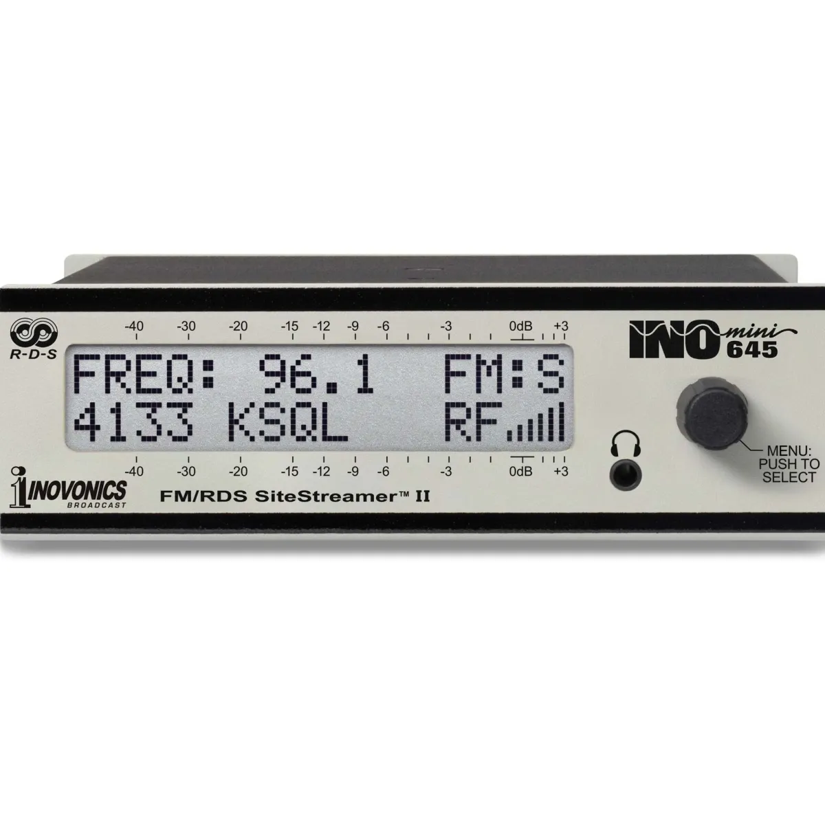 Model 645 INOmini FM/RDS SiteStreamer™ II