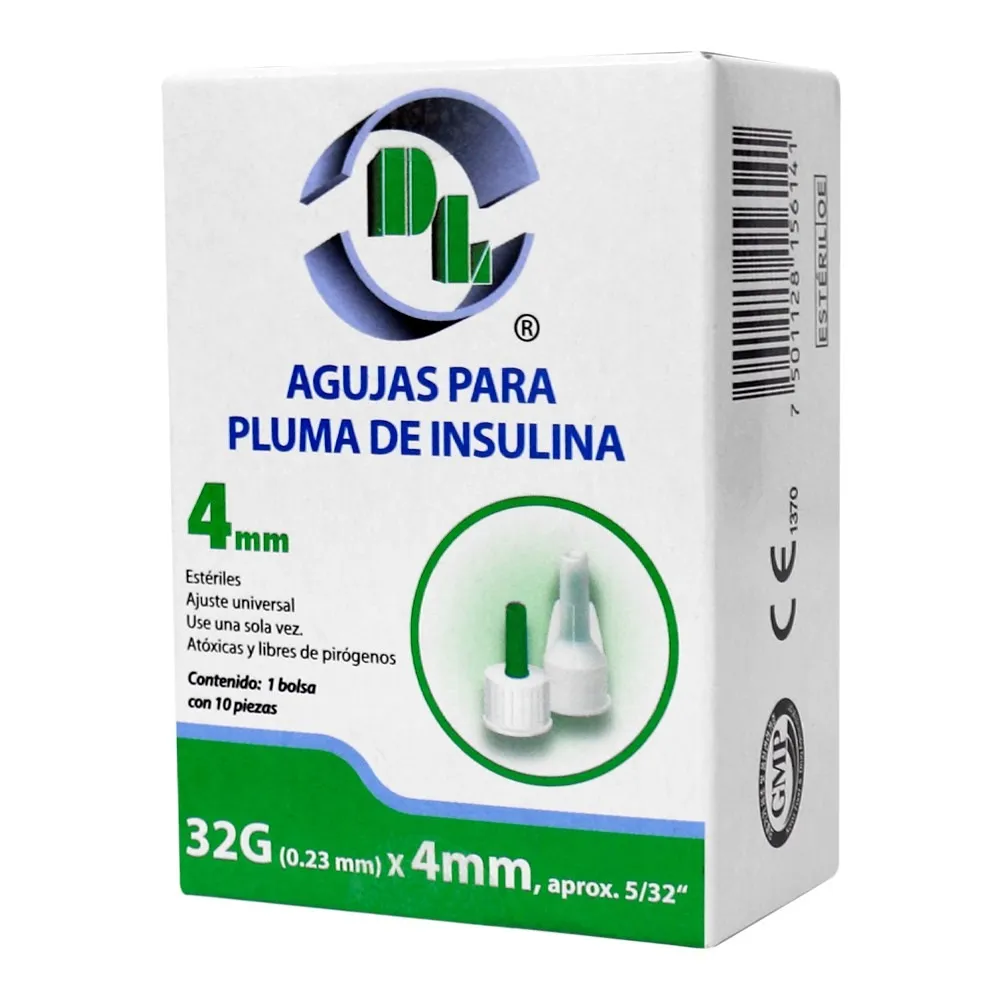 AGUJA PARA PLUMA DE INSULINA