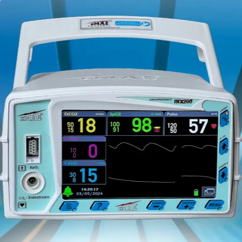 OXIMETRIA I Oxímetro, Capnógrafo e Oxicapnógrafo