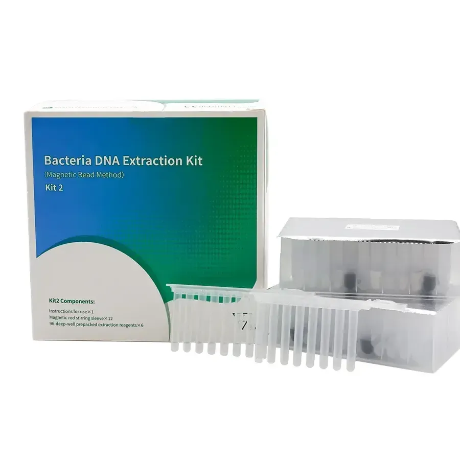Kit de Extração de DNA Bacteriano (Método de Esferas Magnéticas)