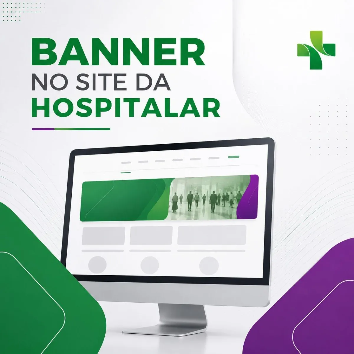 Banner no site da Hospitalar