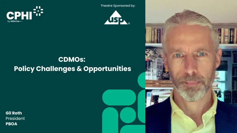 UPDATED SESSION - CDMOs: Policy Challenges & Opportunities