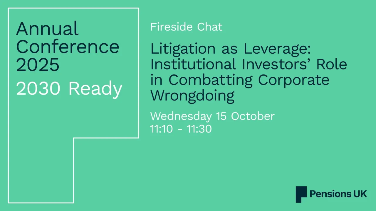 Litigation as Leverage: Institutional Investors’ Role in Combatting Corporate Wrongdoing