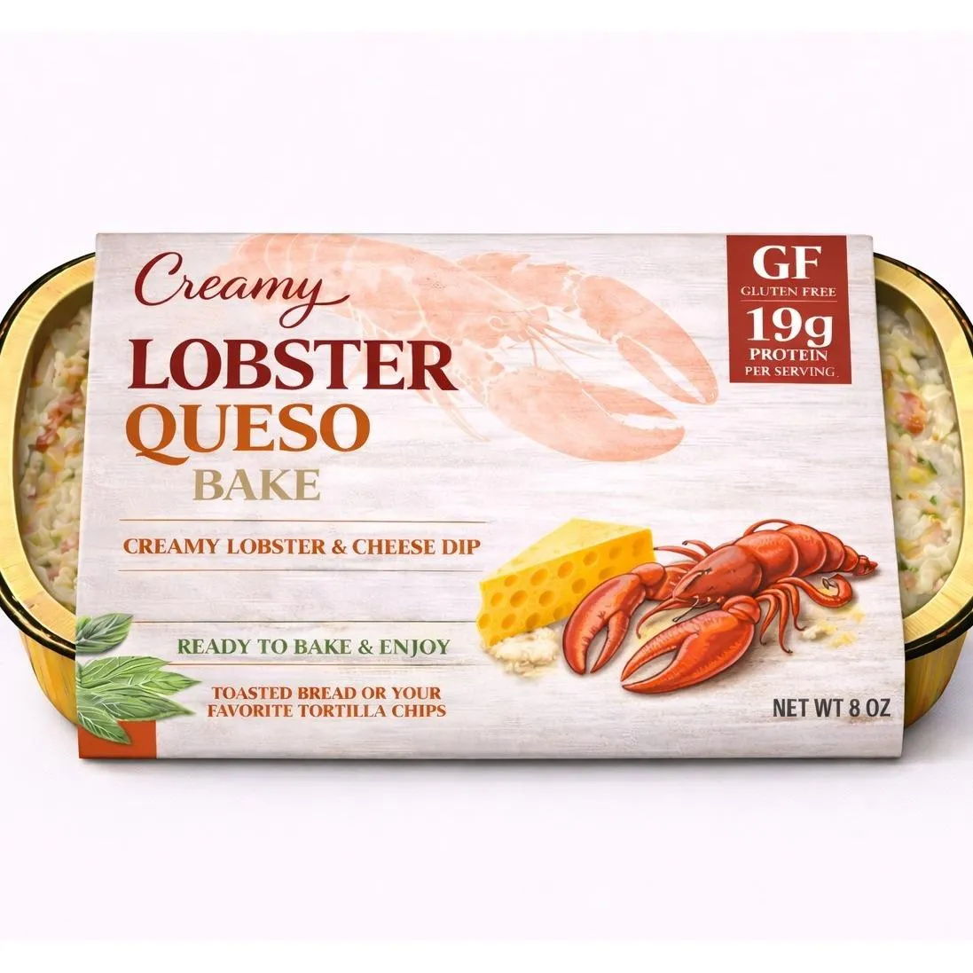 Lobster Queso Bake