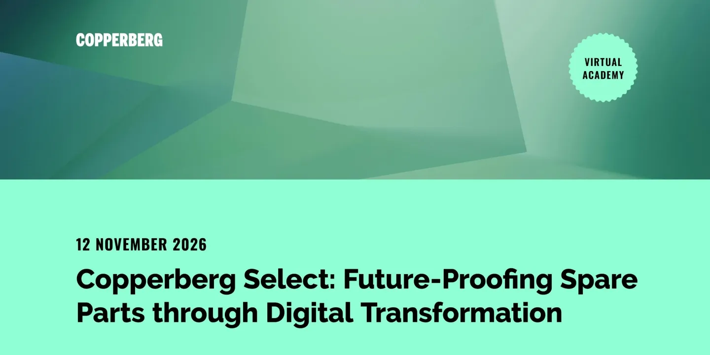 Copperberg Select: Future-Proofing Spare Parts through Digital Transformation