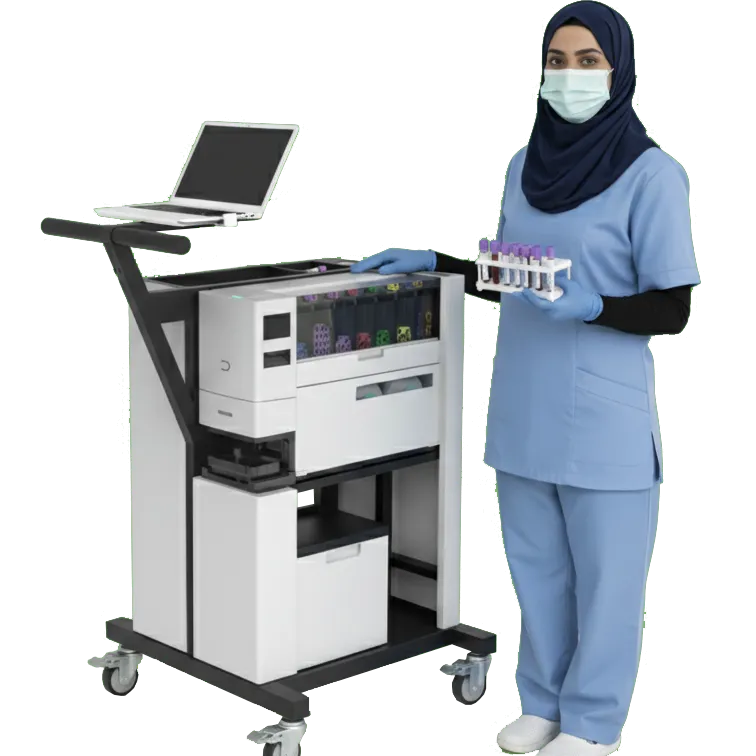 ENERGIUM HENm Mobile Series - Automated Phlebotomy Tube Preparation System