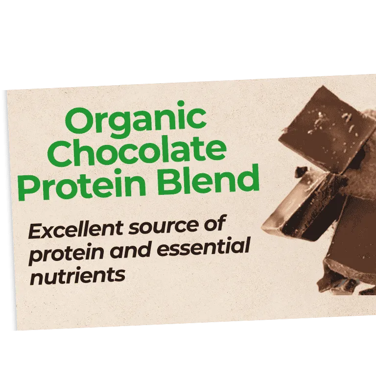 Organic Chocolate Protein Blend