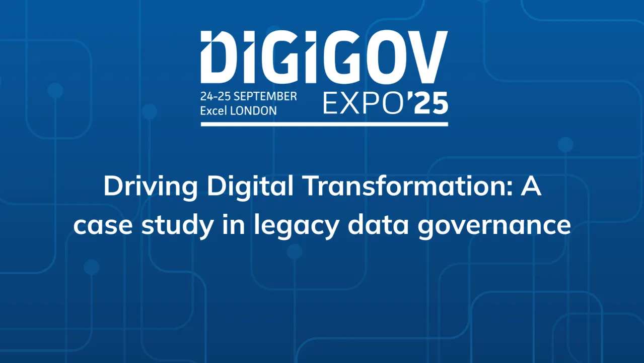 Driving Digital Transformation: A case study in legacy data governance