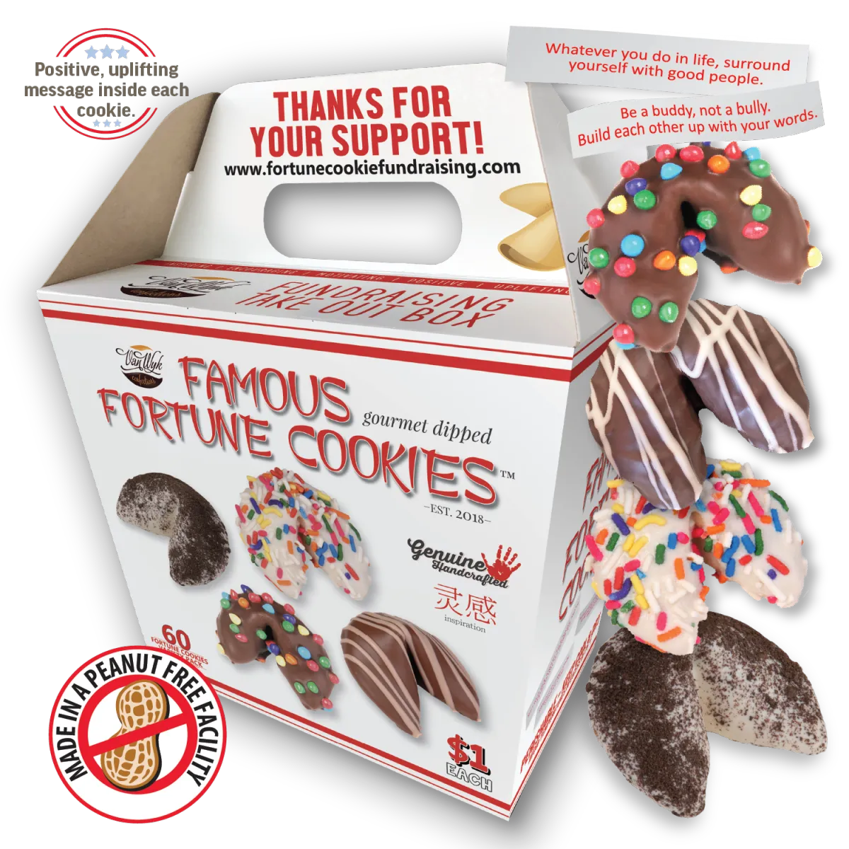 $1 Famous Fortune Cookies