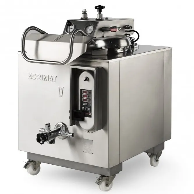 Stérilisateur Autoclave Professionnel KORIMAT KA 160, 120 Litres inox