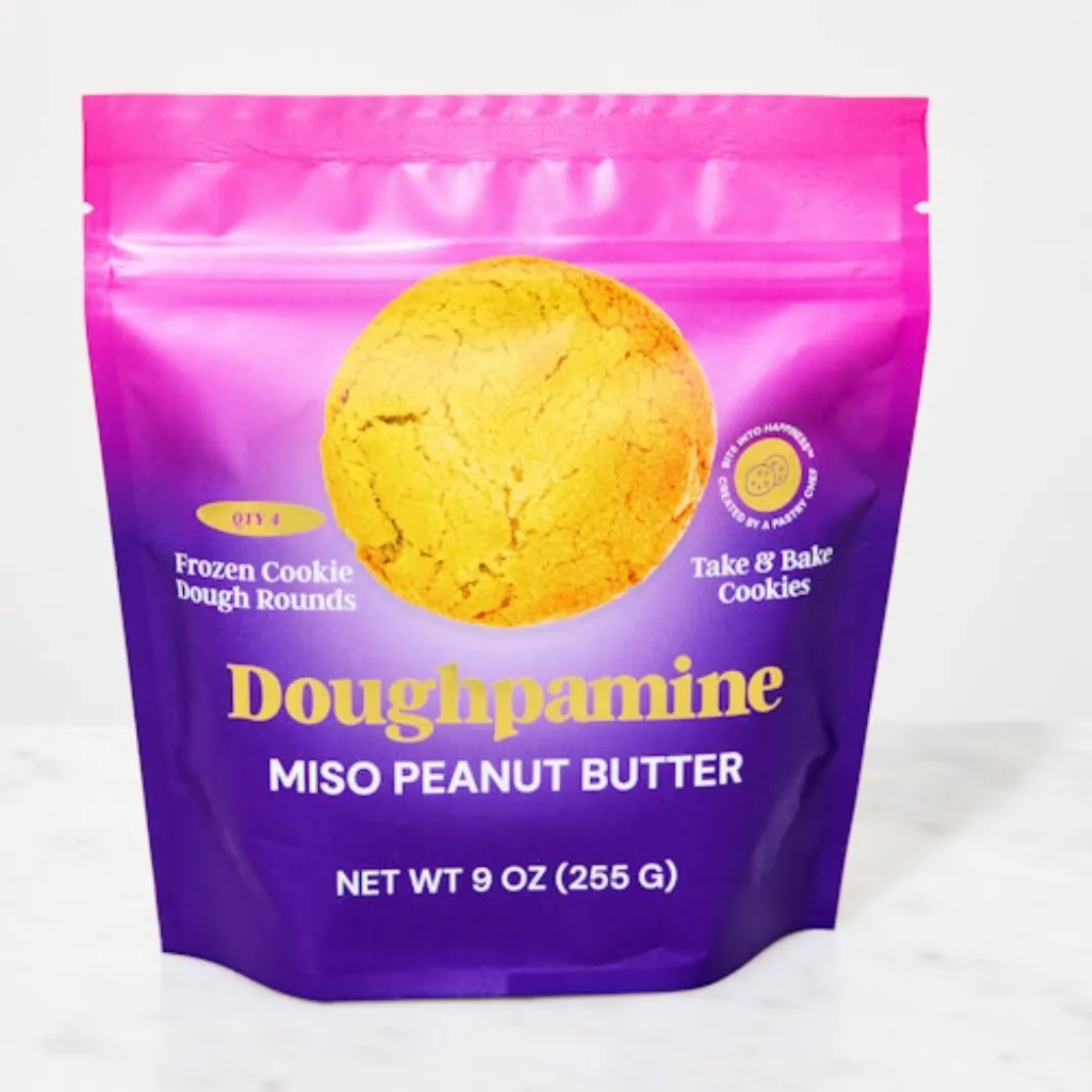 Miso Peanut Butter frozen cookie dough
