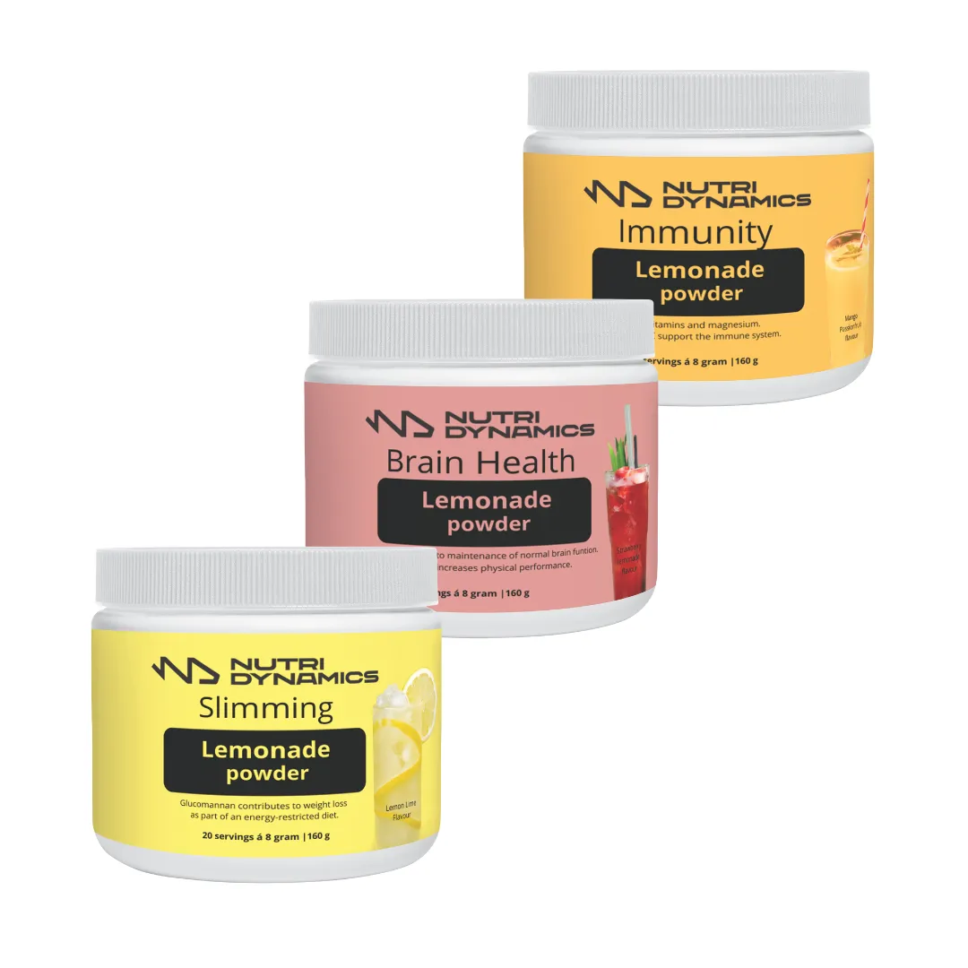 Functional instant Lemonades