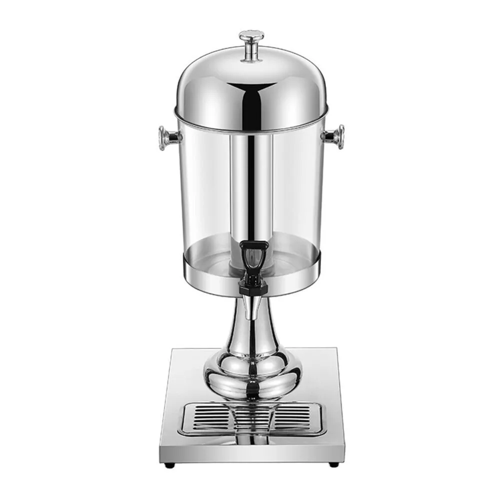 Suqueira dispenser em inox para sucos e água 8 litros