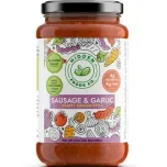 Hidden Foods Pancake Mixes, Gluten-Free Pancake Mix, Sausage and Garlic Sauce, Marinara Sauce, and Hot Cocoa