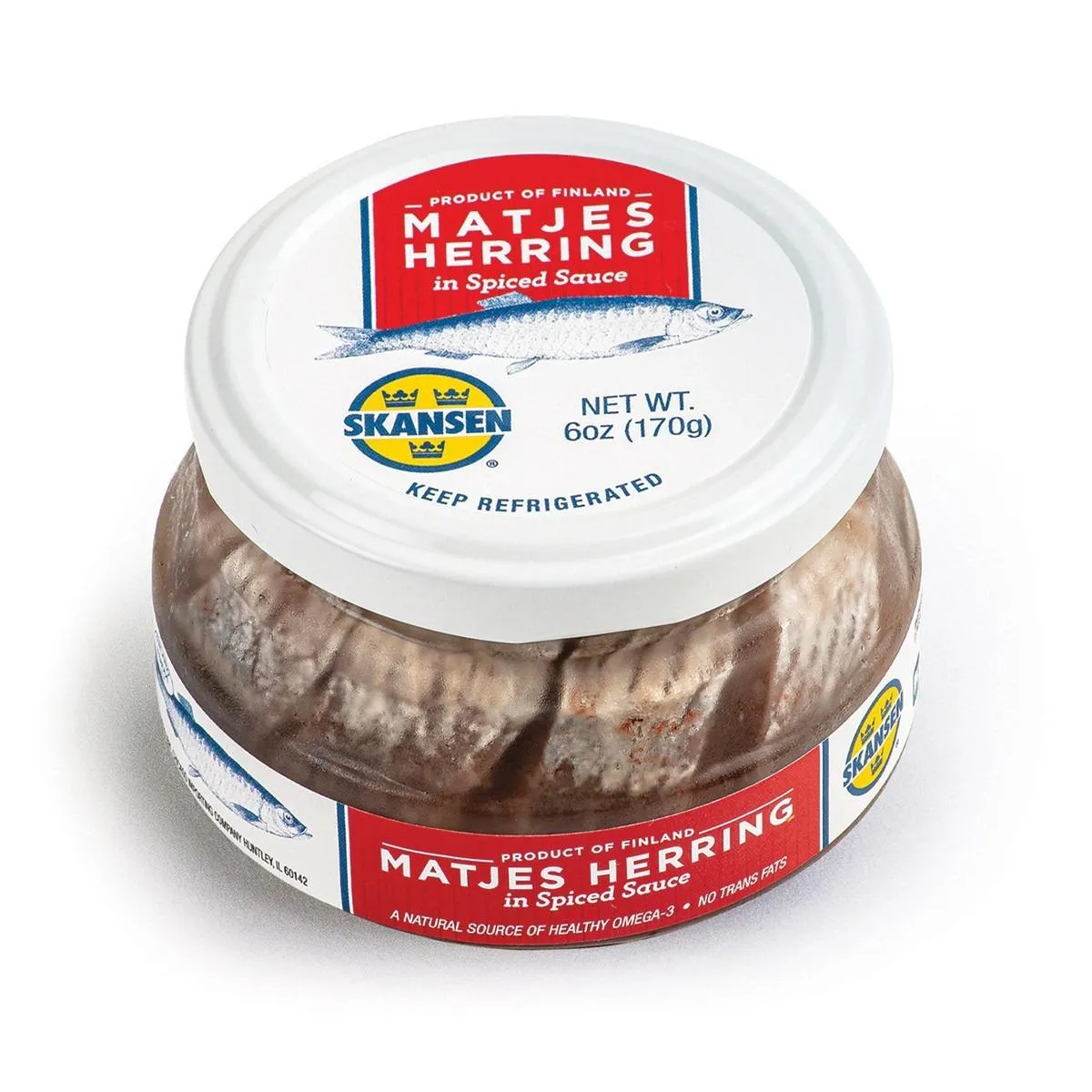 Matjes Herring in Spiced Sauce Jar