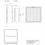 Conjuntos de Ventilação/Exaustão - TF 67000