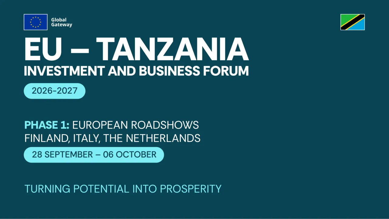 EU–Tanzania Investment Roadshow: Information Session and Launch