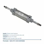 FCT – Cilindro Tirantado ISO 6431