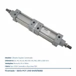 FCT – Cilindro Tirantado ISO 6431