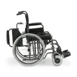 Cadeira de Rodas Aço Dobrável até 120 Kg D400