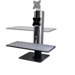 Electric Sit-Stand Workstation in a Compact Design