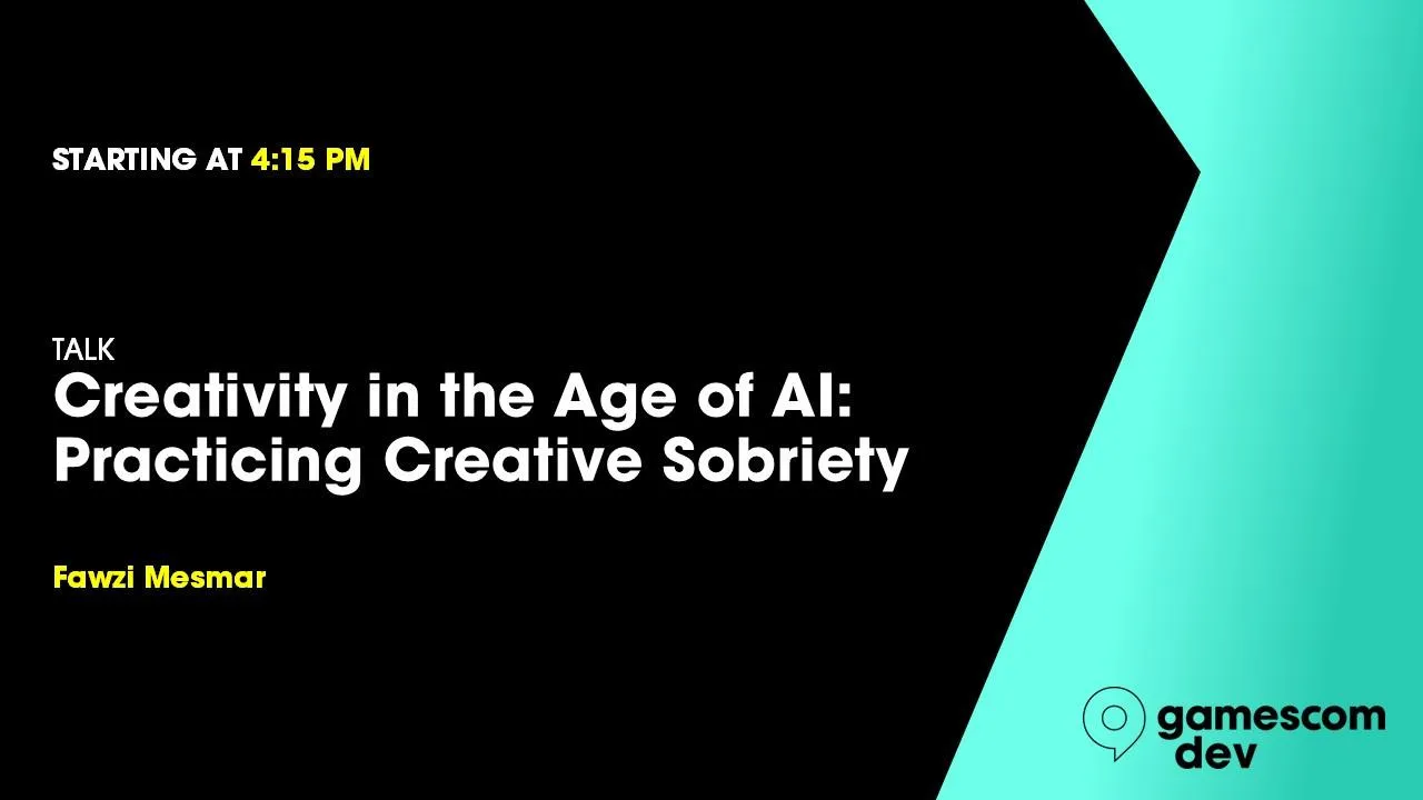 Creativity in the Age of AI: Practicing Creative Sobriety