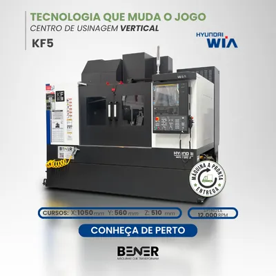 Centro de Usinagem Vertical KF5