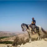 Horseback Riding in Morocco Desert