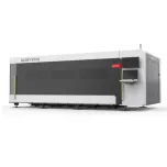 Série GS-C | Máquina de Corte a Laser de Fibra para Chapas Metálicas com Alimentação Lateral e Estrutura Fechada