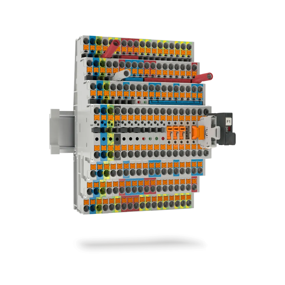 Slimme schakelingsopbouw met minimaal benodigde ruimte in de schakelkast