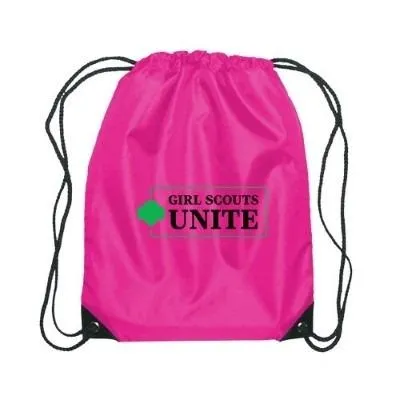Girl Scouts Unite Event Drawstring Bag
