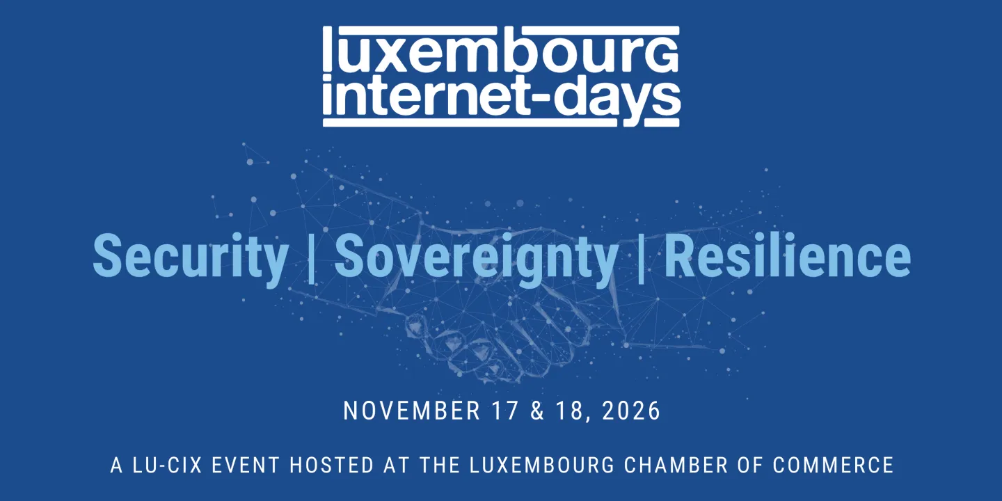 Luxembourg Internet Days 2026