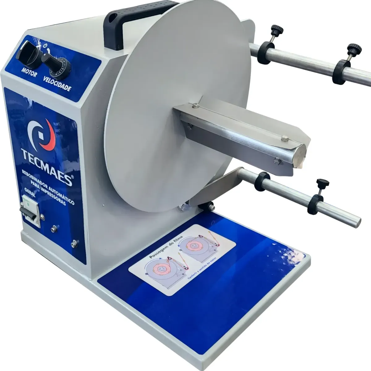 Rebobinador Automático de Impressoras