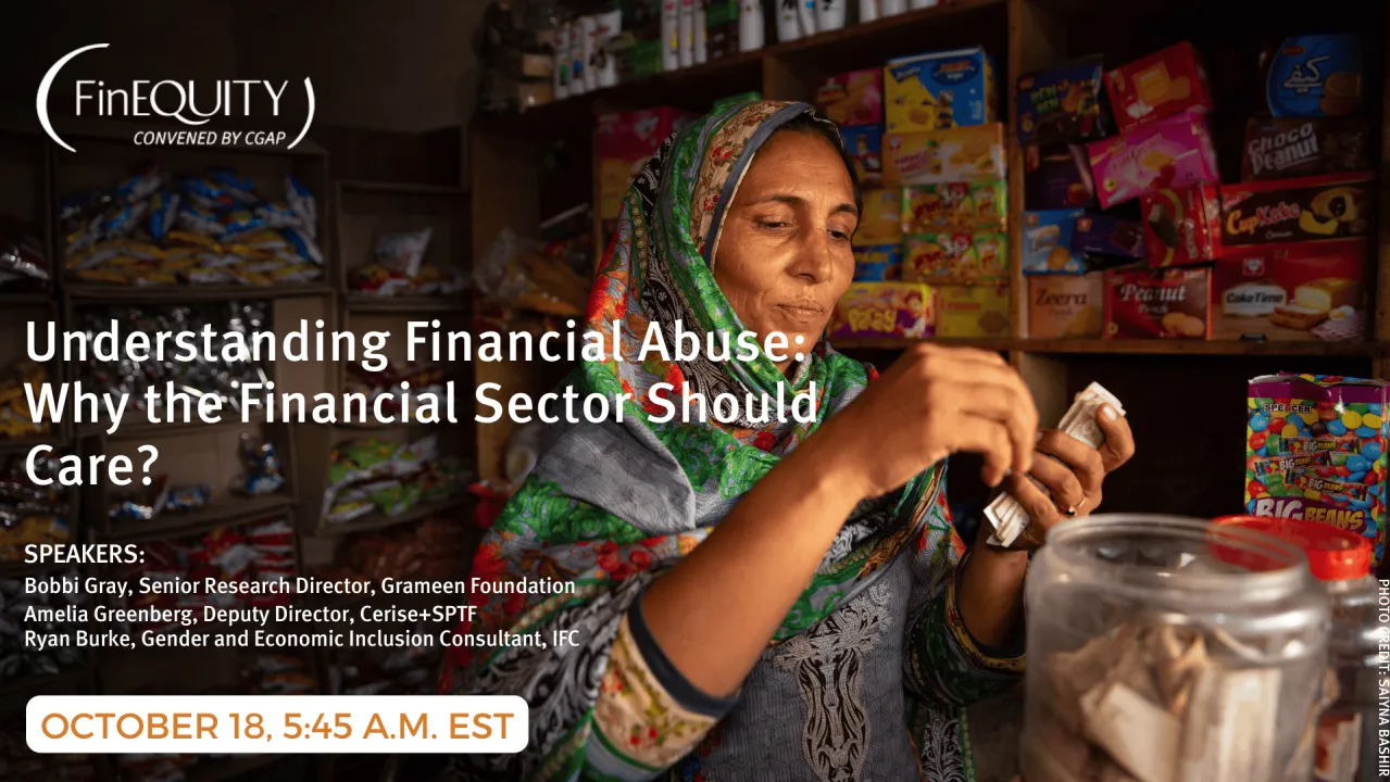 Understanding Financial Abuse: Why the Financial Sector Should Care?